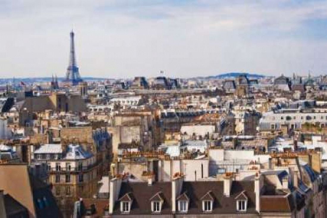 Paris Rooftops IV Canvas Art - Rita Crane (20 x 28)