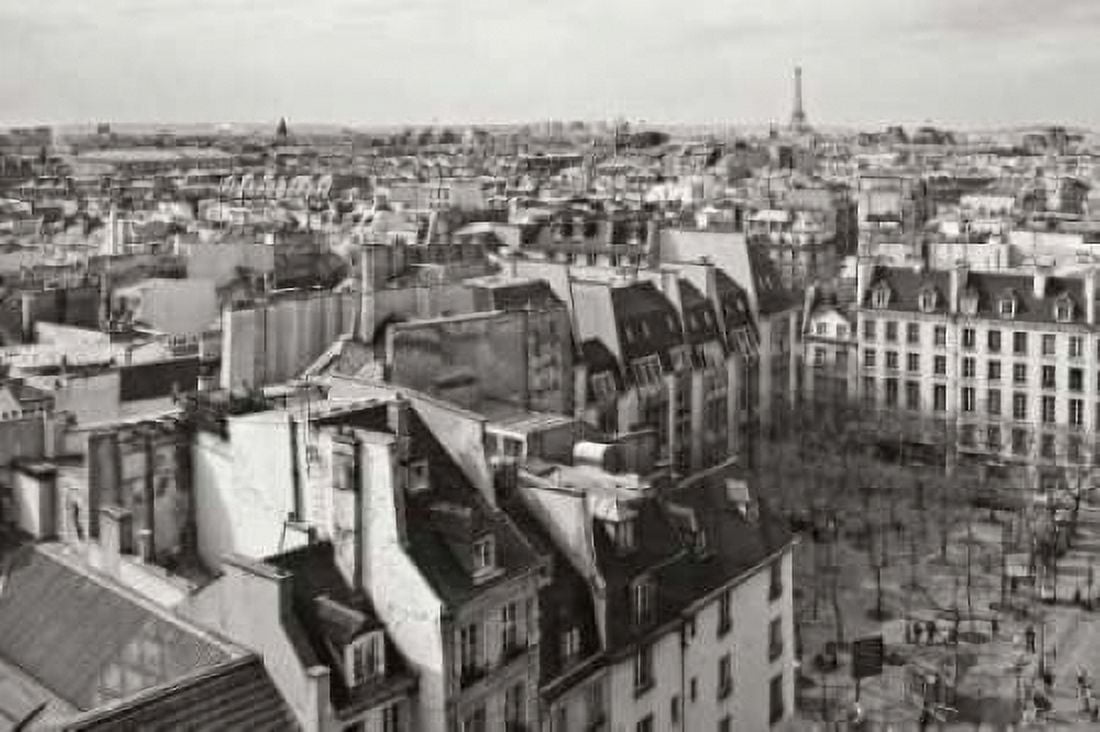 Paris Rooftops VII Canvas Art - Rita Crane (20 x 28)