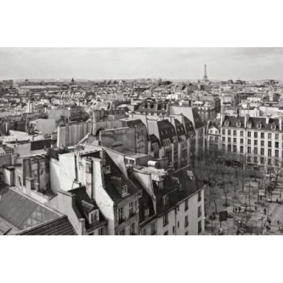 Paris Rooftops VII Poster Print by Rita Crane (20 x 28)