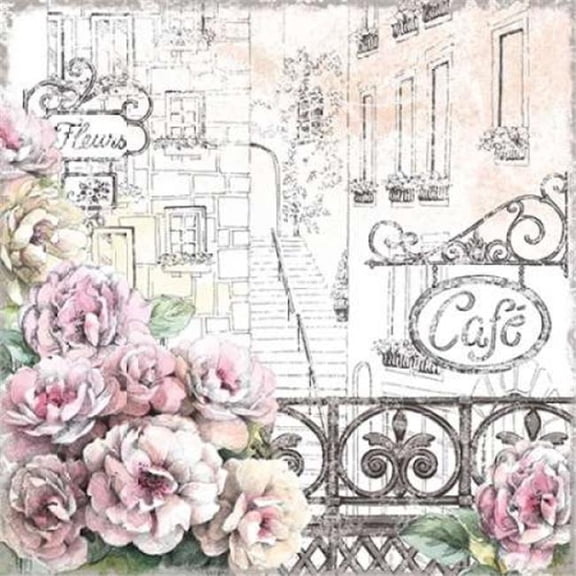 Paris Roses I Poster Print by Beth Grove