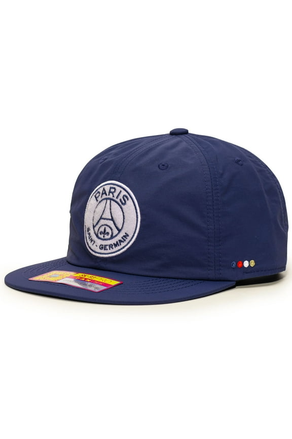 Men's Navy Paris Saint-Germain Pipeline Adjustable Hat