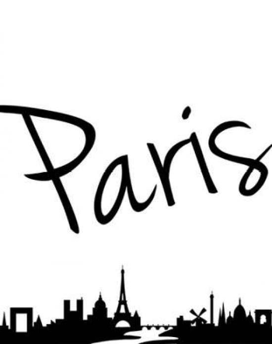 Paris Skyline Canvas Art - Anna Quach (22 x 28)