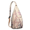 thumbnail image 1 of Paris Sling Bag Crossbody Backpack,Chest Bag Travel Hiking Casual Daypack for Cycling Mountain Climbing, 1 of 4