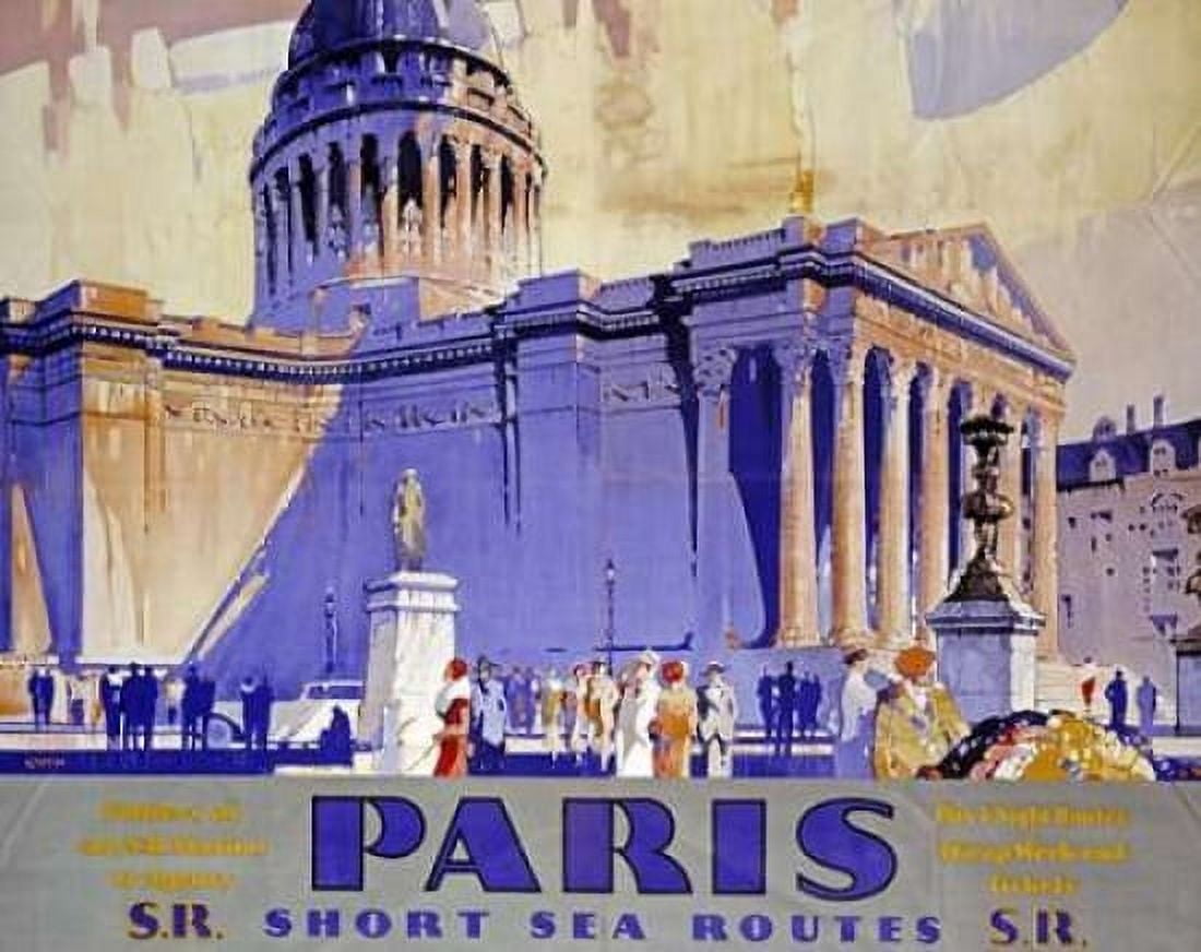 Paris Southern Railway Canvas Art - Grifin (20 x 24)