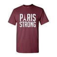 thumbnail image 1 of Paris Strong Support Pray for Paris French World Peace DT Adult T-Shirt Tee, 1 of 2