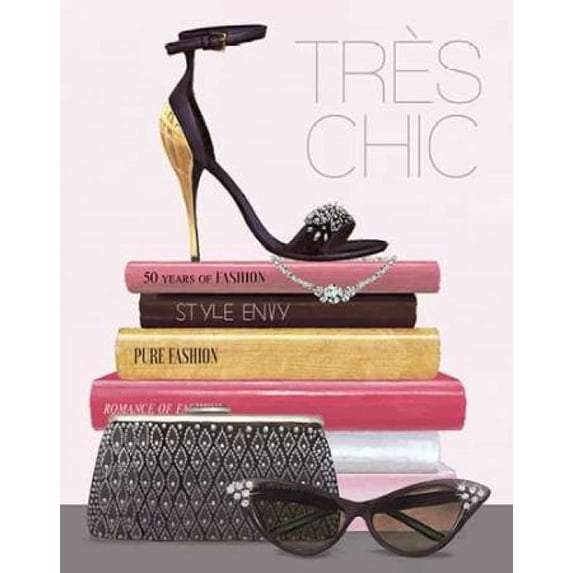 Paris Style III Gold and Black Poster Print by Marco Fabiano (8 x 10)