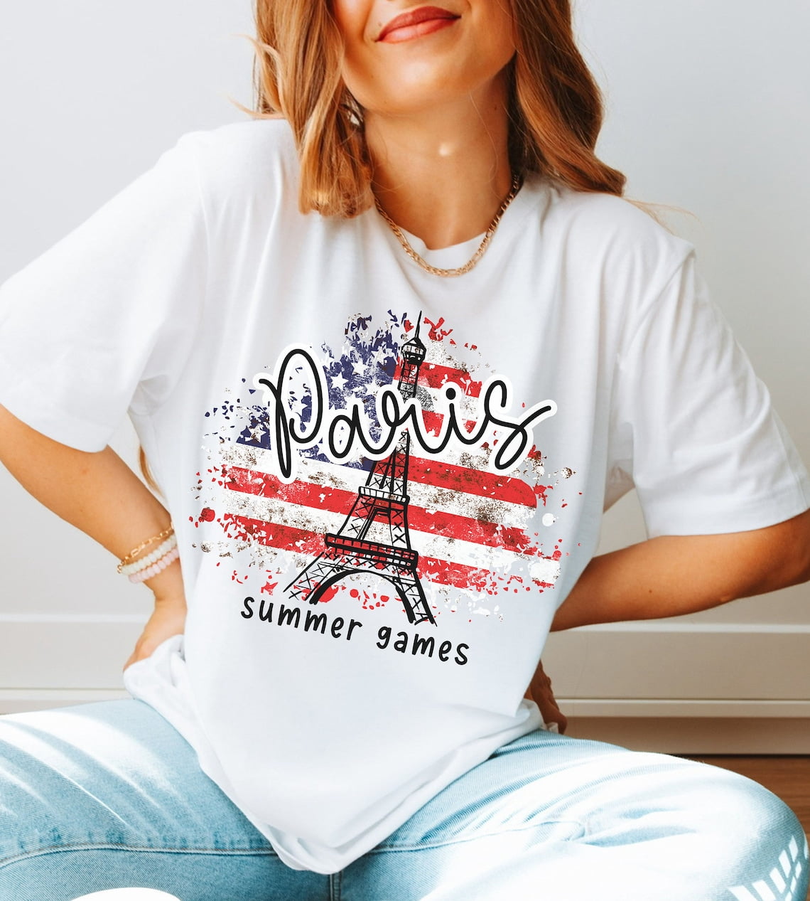 Paris Summer 2024 Shirt, USA Fan TShirt, Paris Games USA Shirt, Paris