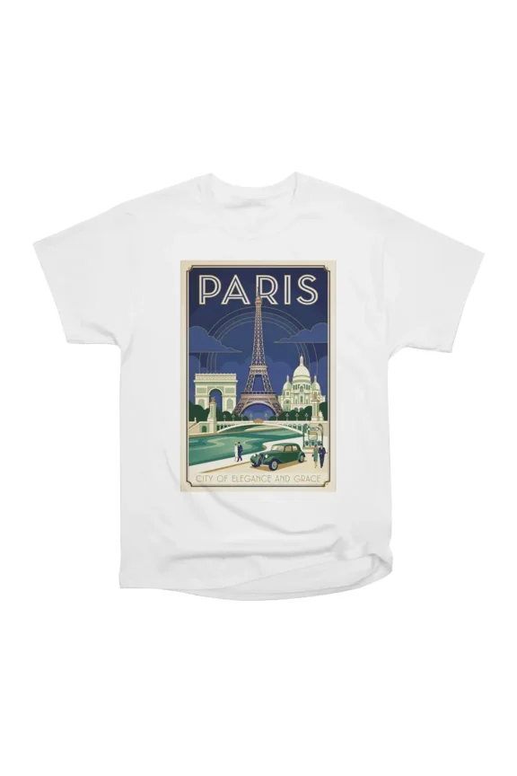 Paris T-Shirt Tee Gift For Him Merch For Her Apparel For Friend