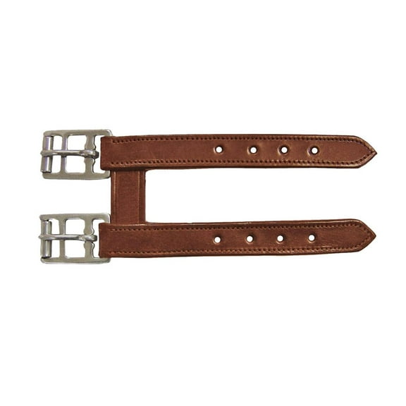 Paris Tack English Leather Girth Extender- Chestnut