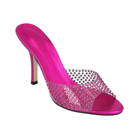 Paris Texas Croc Leather Sandal, 36