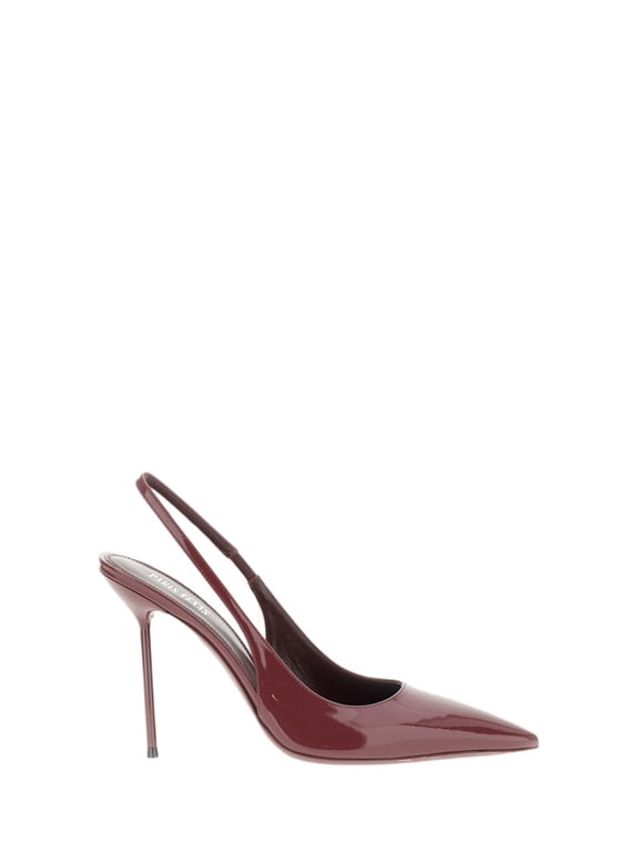 Paris Texas Red Lidia Patent Leather Slingback Pumps Red (Women's)