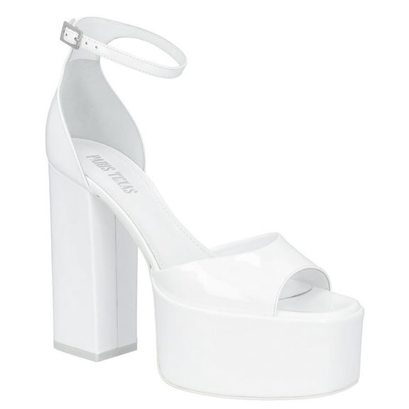 Paris Texas Tatiana Leather Sandal, 39.5