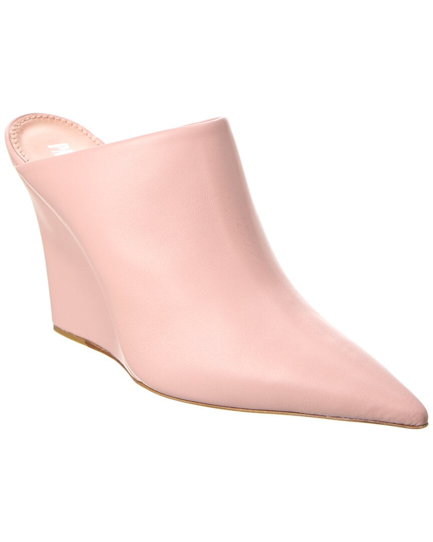 Paris Texas Wanda Sabot Leather Mule, 40, Pink - Walmart