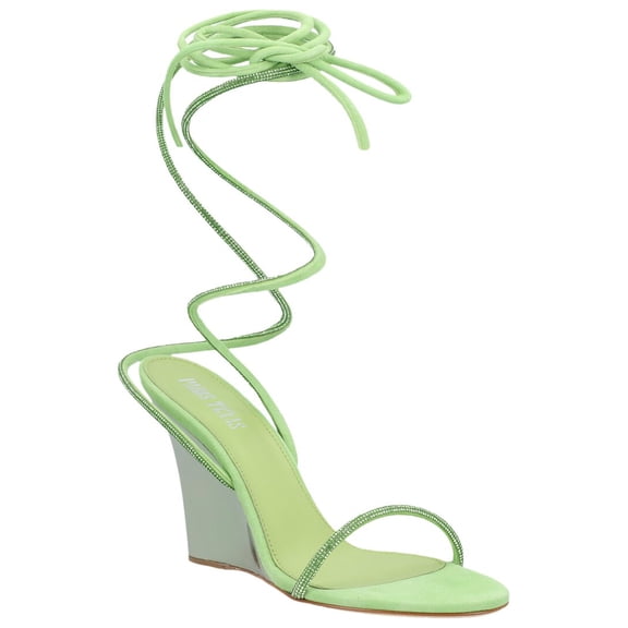 Paris Texas Willow Leather Sandal, 36