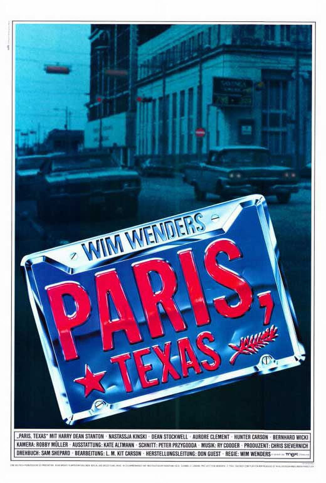 Paris, Texas movie POSTER (Style B) (27" x 40") (1984)