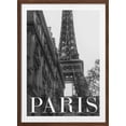thumbnail image 1 of Paris Text 1 Framed Art Modern Wall Decor, 1 of 15