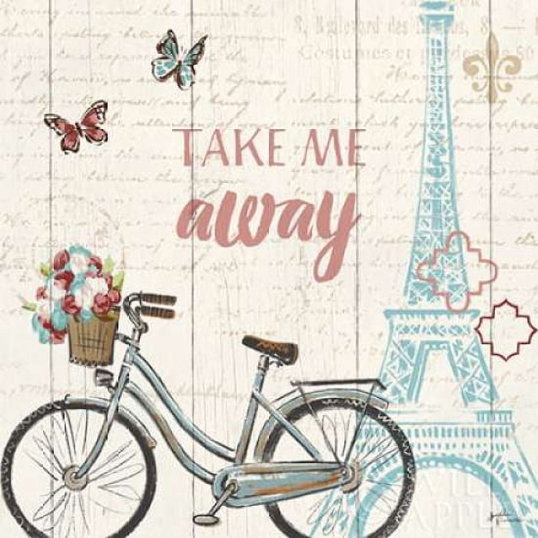 Paris Tour III Canvas Art - Janelle Penner (24 x 24)