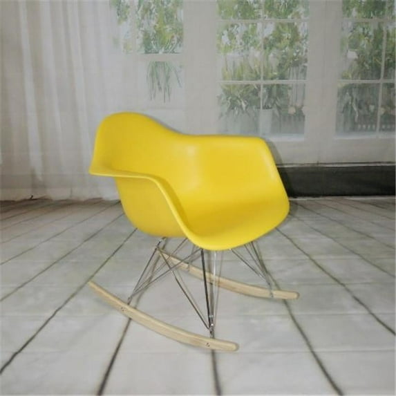 Paris Tower Rocker Yellow