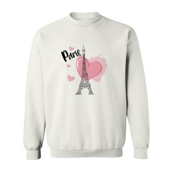 Paris Tower Sweatshirt Women -SPIdeals Designs, Female Small