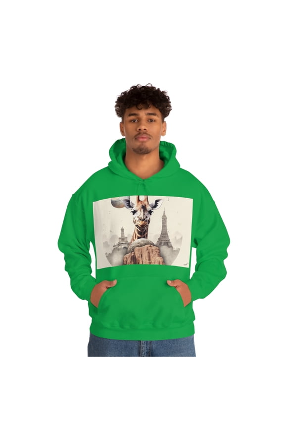 Paris Urban Wanderlust Unisex Adventure Hoodie