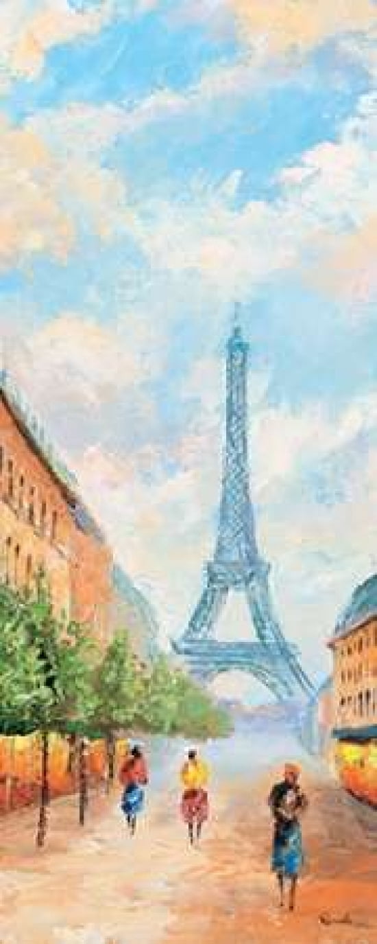 Paris VI Canvas Art - Renee (10 x 20)
