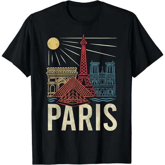 Paris Vacation, France Holiday, Eiffel Tower, Love Paris T-Shirt