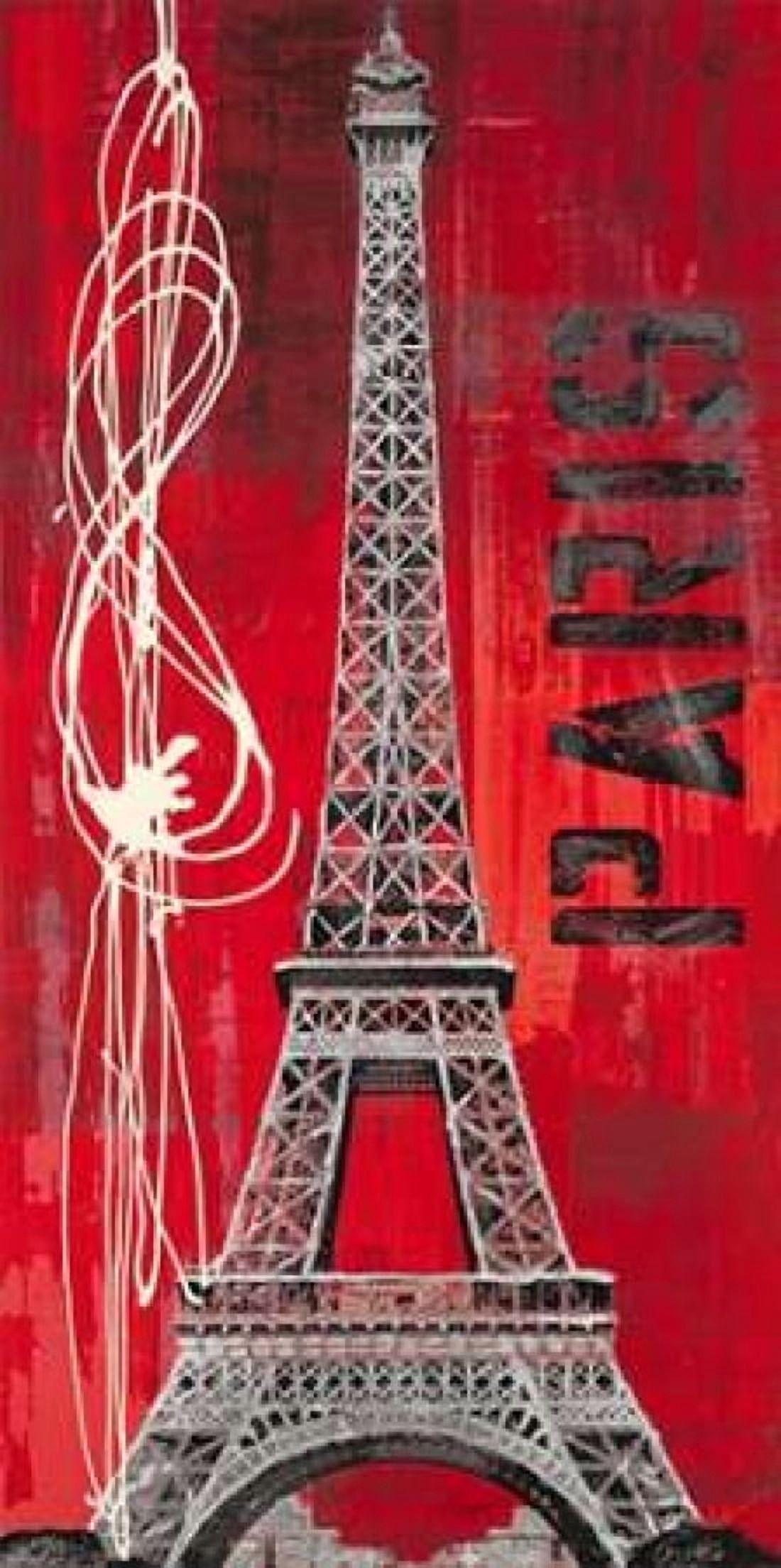 Paris Vibe Canvas Art - Evangeline Taylor (10 x 20)