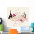 thumbnail image 1 of Paris Wall Mural by Wallmonkeys Peel and Stick Graphic (24 in W x 20 in H) WM278597, 1 of 4