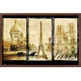 thumbnail image 1 of Paris Wall Poster, 14.725" x 22.375", Framed, 1 of 3