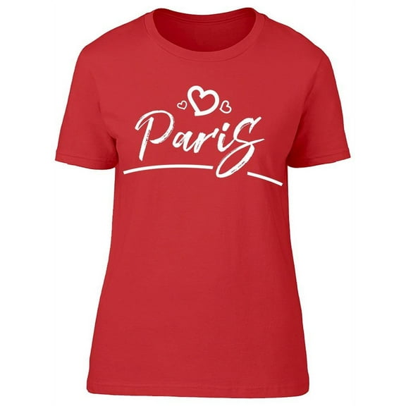 Paris, White T-Shirt Women -Image by Shutterstock, Female 3X-Large