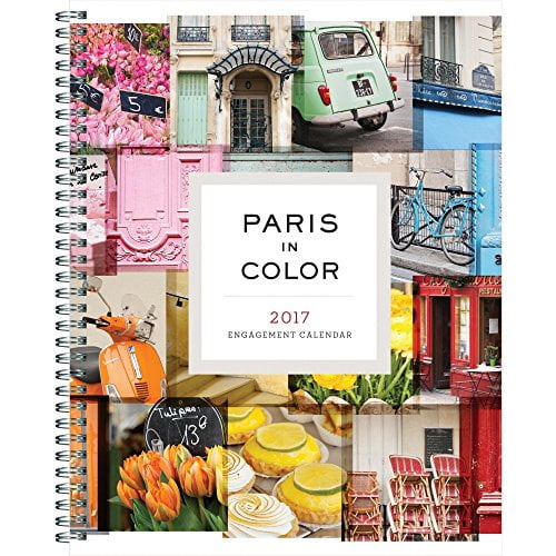 Pre-Owned Paris in Color 2017 Engagement Calendar Paperback
