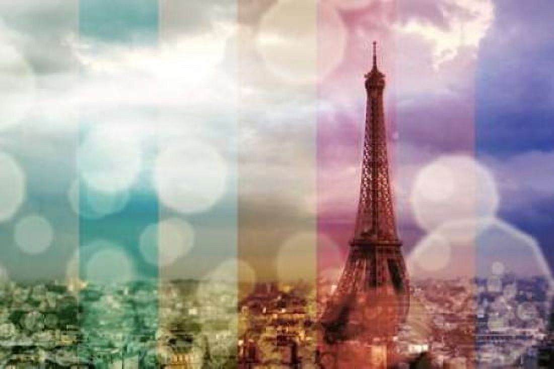 Paris in Lights Canvas Art - Emily Navas (24X36)