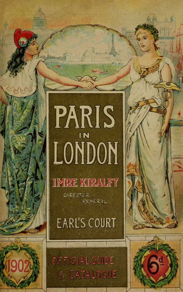 Paris in London 1902 Guide & Catalogue Canvas Art - Unknown (24 x 36)