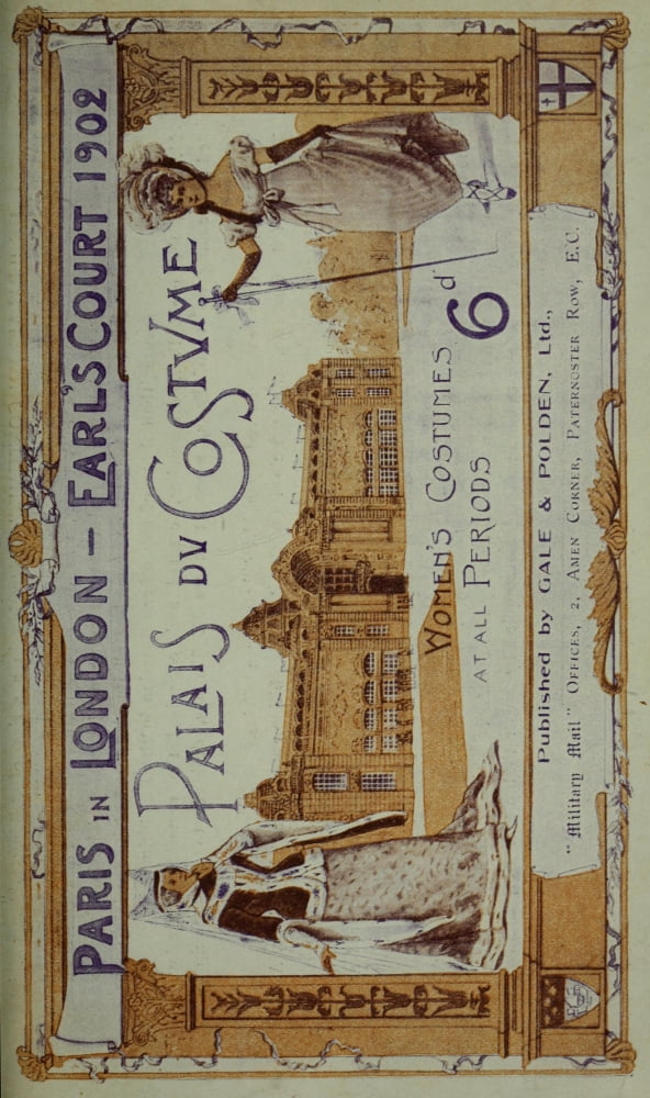 Paris in London 1902 Palais du Costume Canvas Art - Unknown (18 x 24)