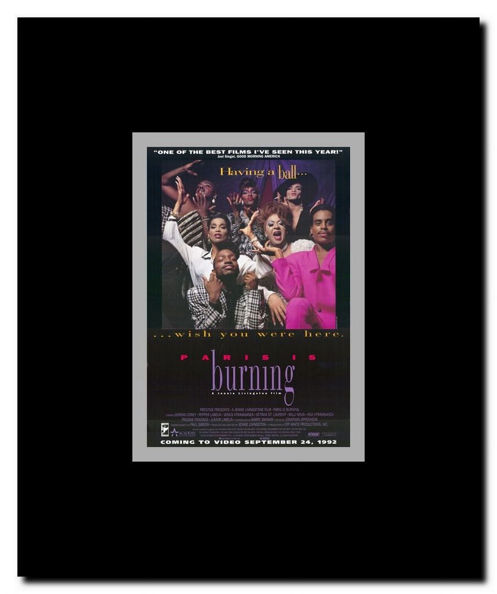 Paris is Burning Framed Movie Poster