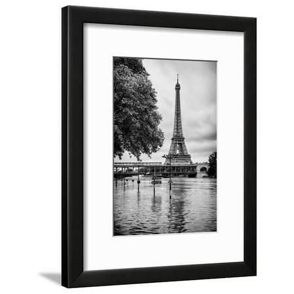 Paris sur Seine Collection Along the Seine IV, Scenic Framed Art Print Wall Art by Philippe Hugonnard Sold by ArtCom