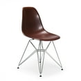 thumbnail image 1 of Aeon Furniture Paris Dining Chair in Brown Finish (Set of 2) DC-231-Brown Matte, 1 of 5