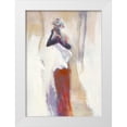 thumbnail image 1 of Parise, Chantal 11x14 White Modern Wood Framed Museum Art Print Titled - Silhouettes Africaines VI, 1 of 4