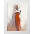 thumbnail image 1 of Parise, Chantal 18x24 White Modern Wood Framed Museum Art Print Titled - Silhouettes Africaines V, 1 of 4