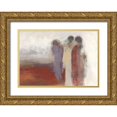 thumbnail image 1 of Parise, Chantal 32x24 Gold Ornate Wood Framed with Double Matting Museum Art Print Titled - File d Indiennes, 1 of 4
