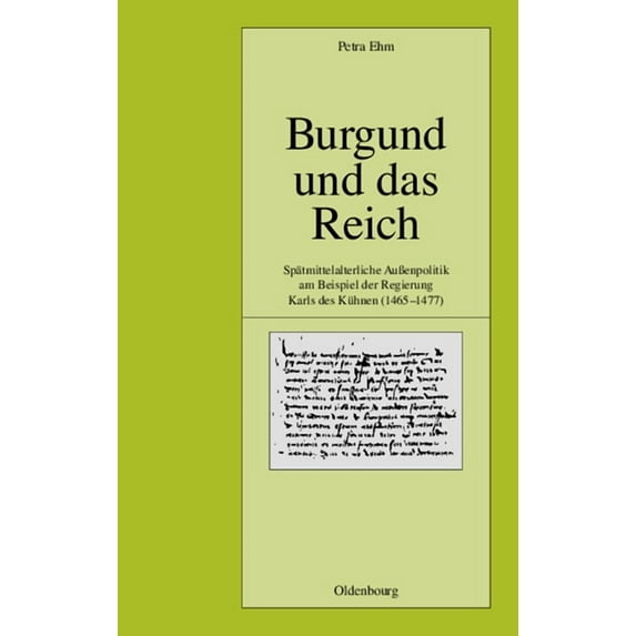 Pariser Historische Studien Burgund und das Reich, Book 61, (Hardcover)