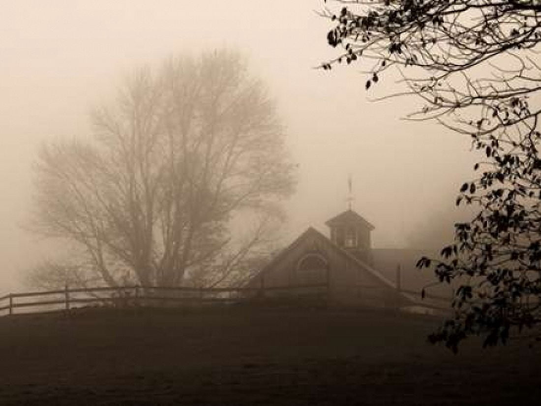 Parish Hill Barn Canvas Art - Christine Triebert (18 x 24)