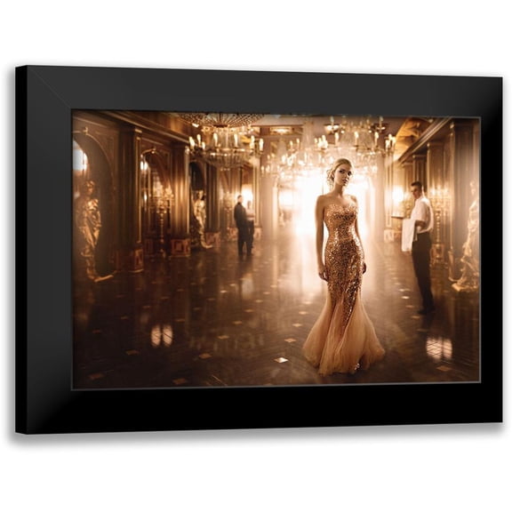 Parishkov, Sergey 14x11 Black Modern Framed Museum Art Print Titled - Gold