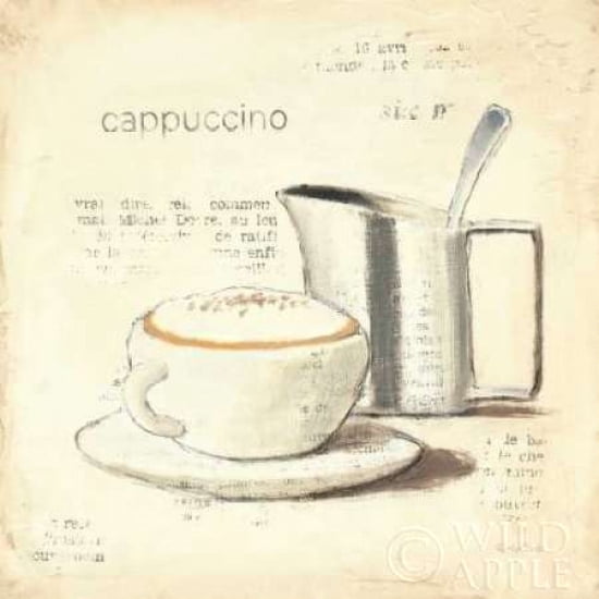 Parisian Coffee IV Canvas Art - Emily Adams (24 x 24)