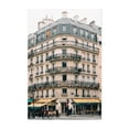 thumbnail image 1 of Parisian Corner 01 - Paris Île-de-France France Photography Architecture City Street Photography Cityscape Bicycle Travel Poster Vintage Unframed Wall Art Print 40 x 60 inches, 1 of 1