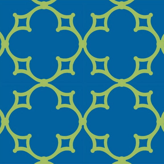 Parisian Fretwork All Over Wall Stencil - 8 Inch - 3713B by Designer Stencils