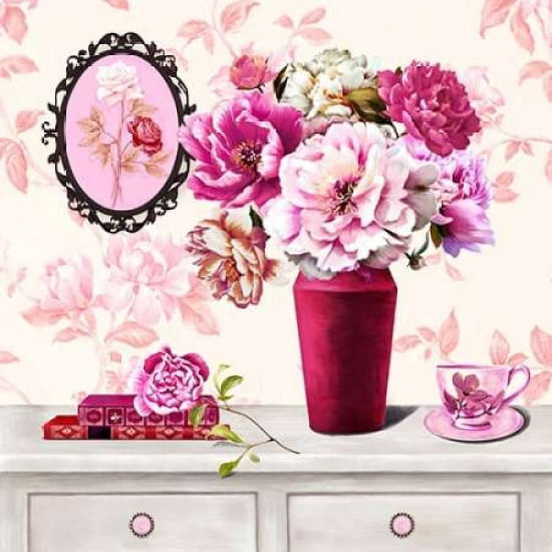 Parisian In Pink 2 Canvas Art - Art Atelier Alliance (24 x 24)