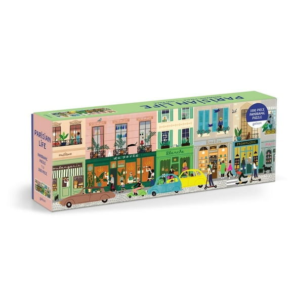 Parisian Life 1000 Piece Panoramic Puzzle (Other)
