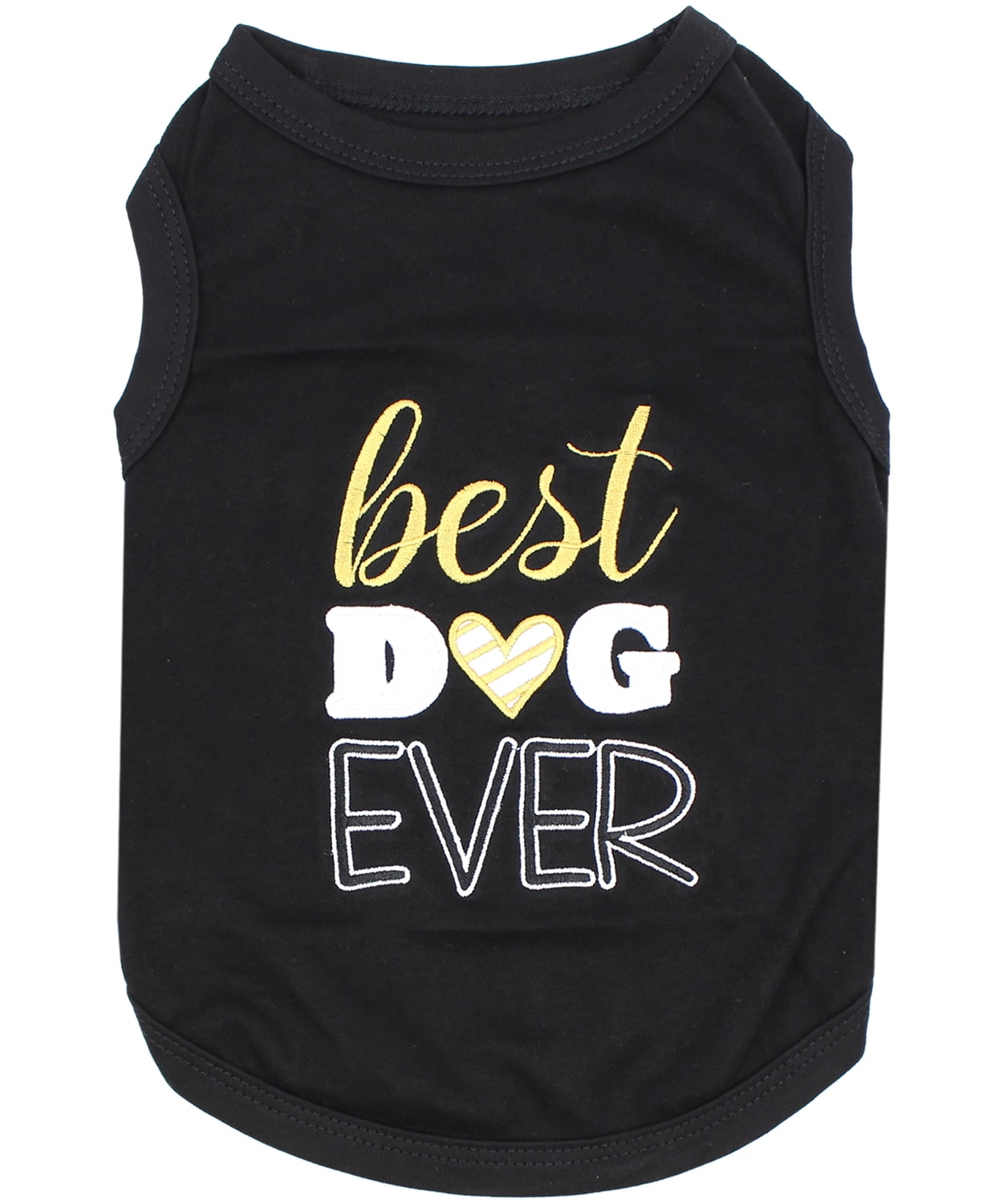 Parisian Pet Cat Dogs Clothes Tee Shirts Best Dog Ever Dog T-Shirt
