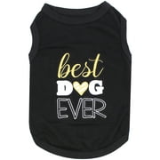 Parisian Pet Cat Dogs Clothes Tee Shirts Best Dog Ever Dog T-Shirt